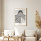 Louvre Print - Paris Wall Art, Black and White, French Architecture, Travel Photography Gift - Matthew Webb Photography