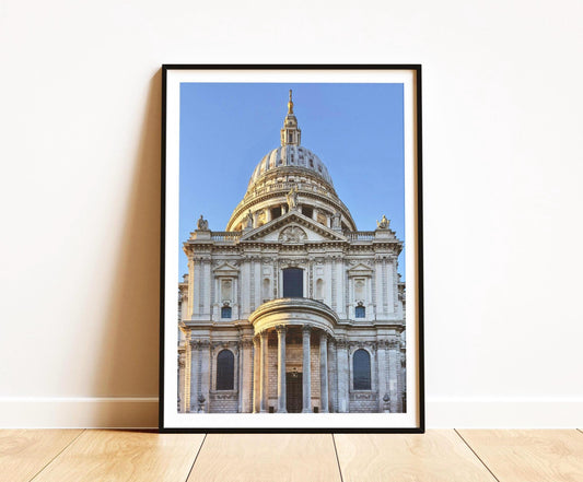 St Pauls Cathedral Print - London Wall Art, Architecture Fine Art Photography - Matthew Webb Photography