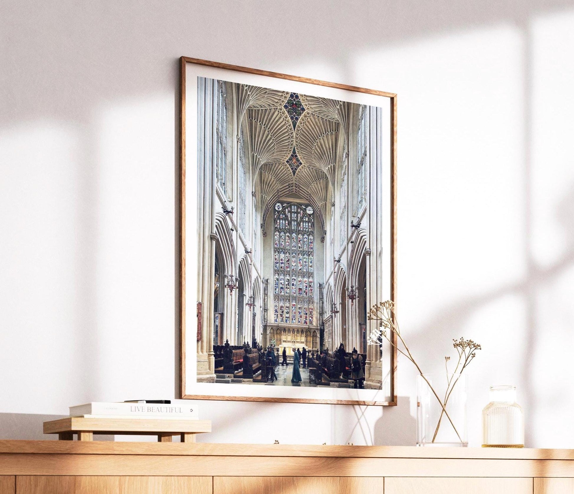Bath Abbey Interior Print - Gothic Architecture Photography Wall Art - Matthew Webb Photography