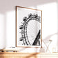 Vienna Photography Print - Austria Prater Wiener Riesenrad, Travel Poster, Framed Wall Art Gift