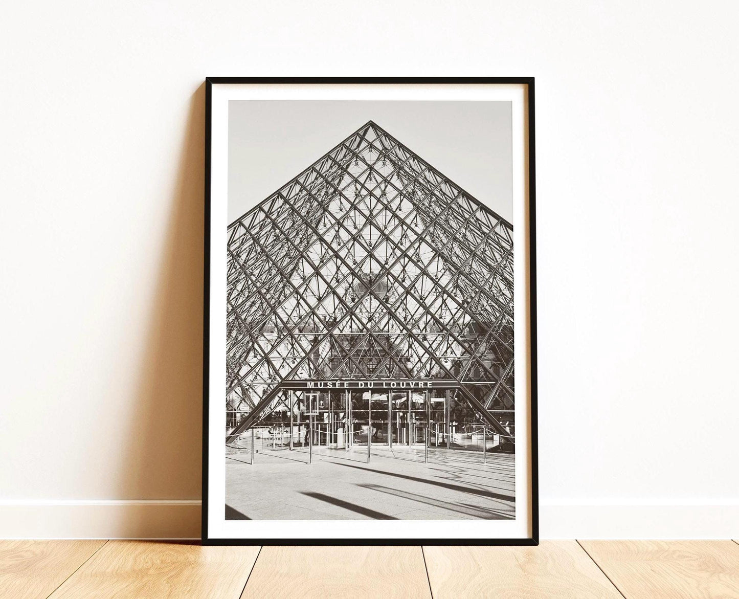 Paris Wall Art, Set of 3 Prints - Black and White Photography, Framed travel posters