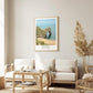 Durdle Door Print - Dorset Coastal Wall Art, Beach landscape, Framed Minimalist Photography