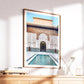 Ben Youssef Madrasa Print – Marrakech Moroccan Wall Art, Islamic Architecture Photography, Framed Morocco Gift - Matthew Webb Photography
