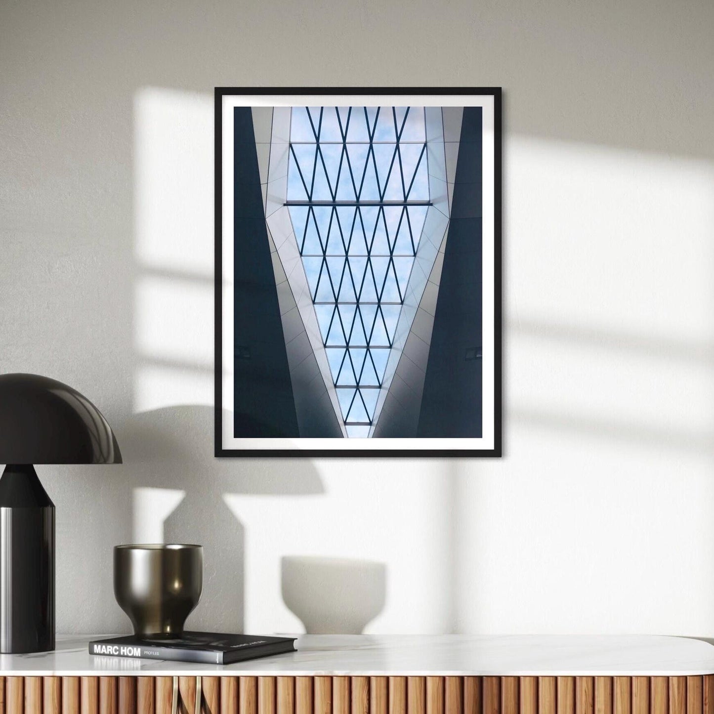 Vienna Central Station Skylight Print | Geometric Architecture Photography - Matthew Webb Photography