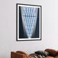 Vienna Central Station Skylight Print | Geometric Architecture Photography - Matthew Webb Photography