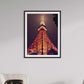 Tokyo Tower Art Print, Japan Travel Photography, Modern Wall Decor