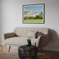 Seven Sisters Coastal Wall Art: East Sussex, Landscape Beach Photography, Framed Decor Gift